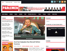 Tablet Screenshot of majalahparlemen.com